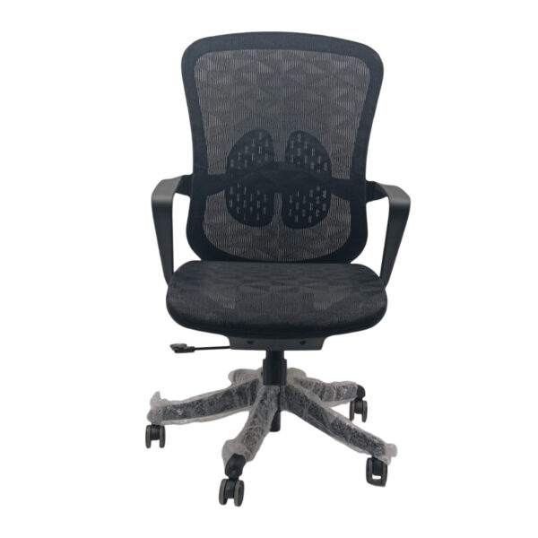 Knetted M/B Chair B2308-Seat Mesh-Black - Image 2