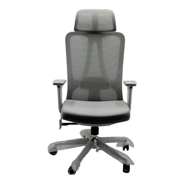 MS-009 Knetted Chair High Back-White