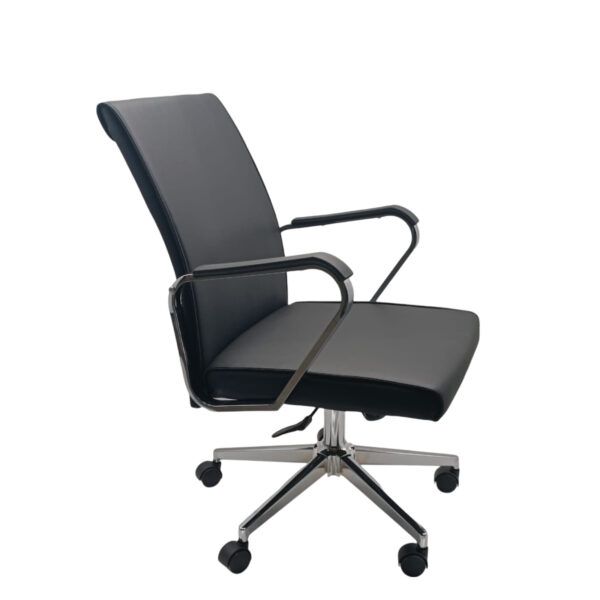 ES-009 Office MB Chair PU-Black - Image 2