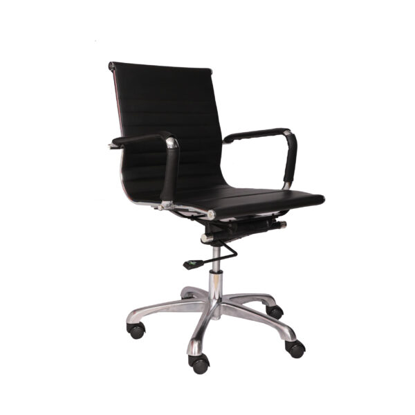 Yushi Medium Back Chair PU B701 - Image 2