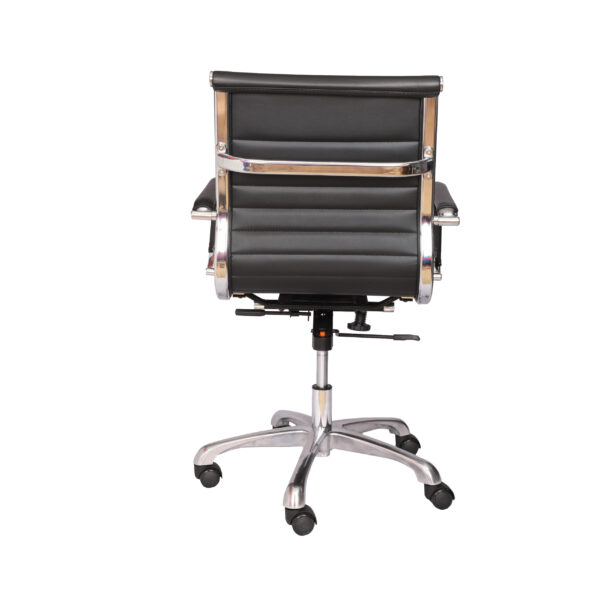 Yushi Medium Back Chair PU B701 - Image 4