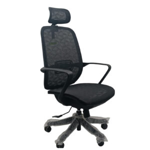 Knetted H/B Chair AH2208-1Seat Mesh-Black